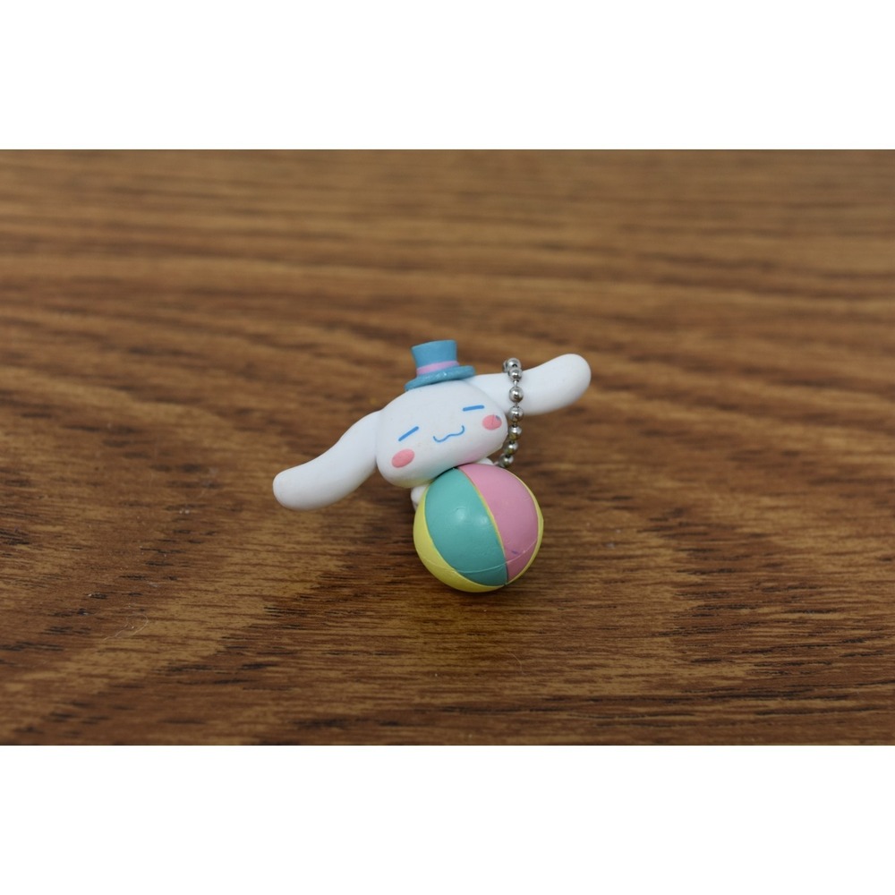 Sanrio Cinnamoroll Circus Ball Mascot Keychain Figure 2023